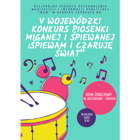 "Śpiewam i czaruję świat": V Wojewódzki Konkurs Piosenki Miganej i Śpiewanej