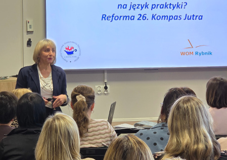 Kompas Jutra – jak przełożyć nową podstawę programową na język praktyki? Za nami pierwsze spotkanie w WOM Rybnik