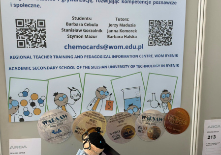 Złoty medal dla CHEMOCARDS! Sukces rybnickiego WOM na międzynarodowym konkursie w Chorwacji