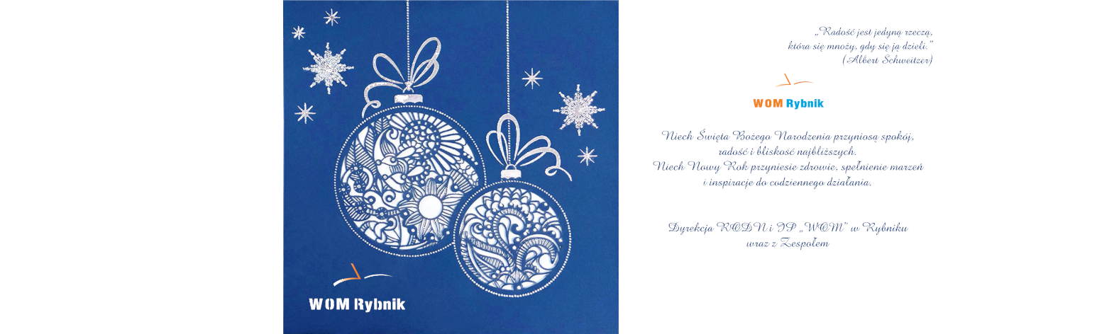 Życzenia - Boże narodzenie 2025