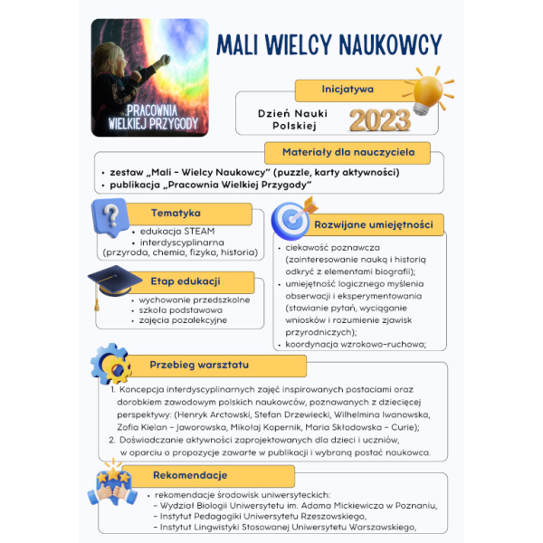 MALI WIELCY NAUKOWCY