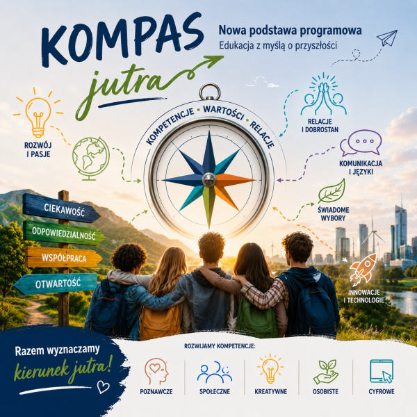 Reforma programowa 2026 – Kompas jutra- kompendium wiedzy.Nowa podstawa programowa edukacji wczesnoszkolnej